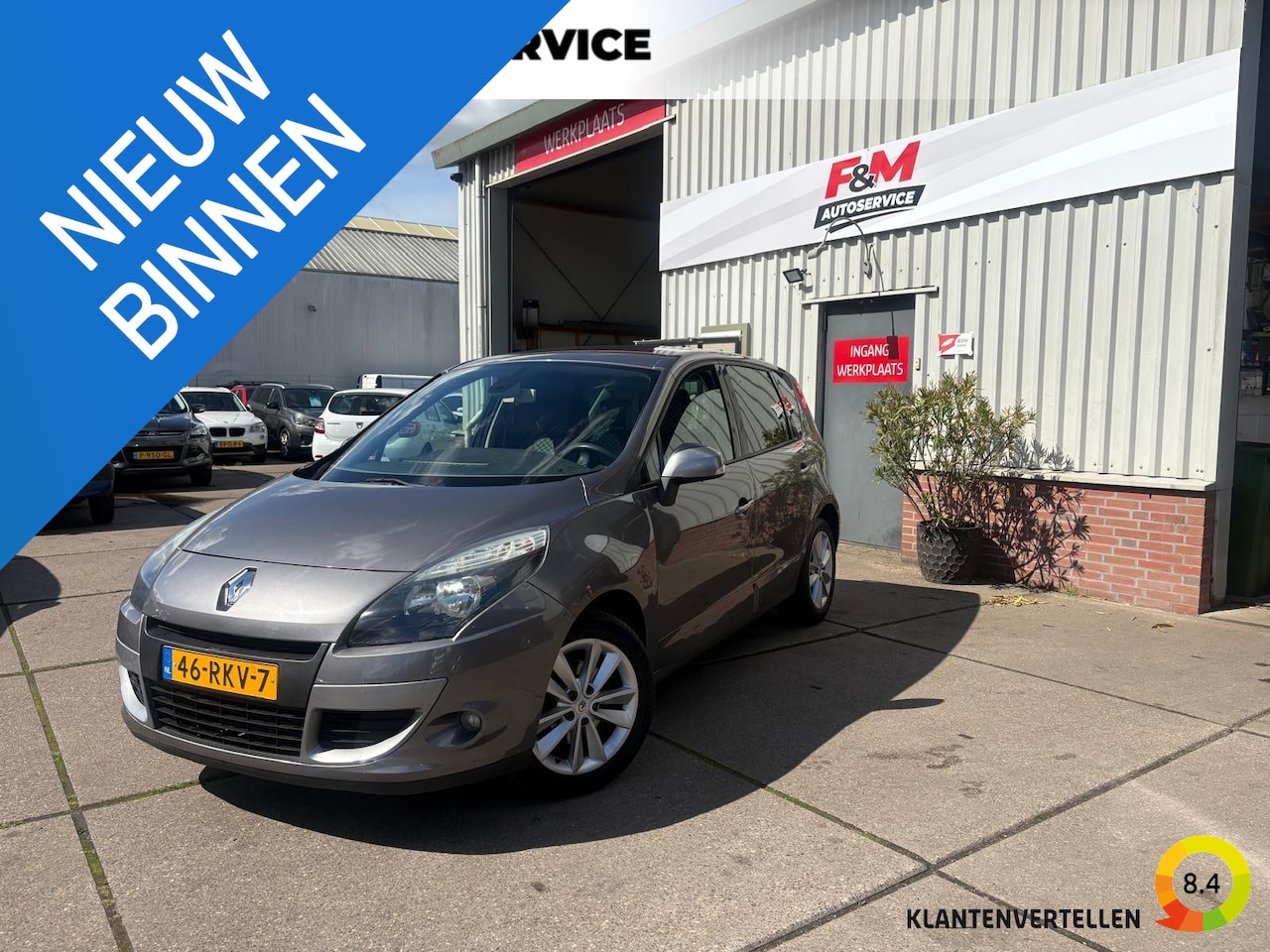Renault Scénic - 1.4 TCE Parisienne Clima, pdc achter, trekhaak - AutoWereld.nl
