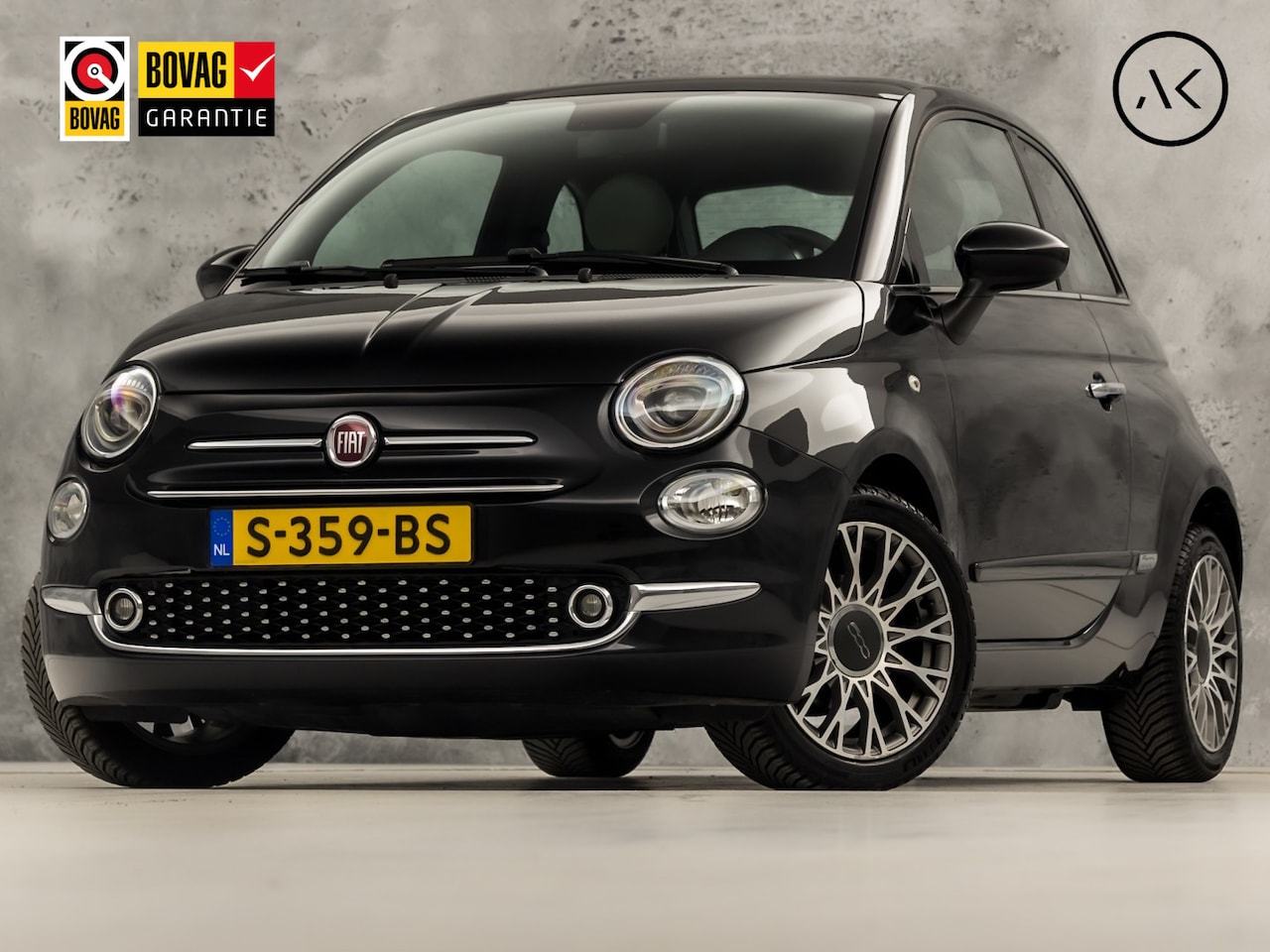 Fiat 500 - 1.0 Hybrid Launch Sport (PANORAMADAK, VIRTUAL COCKPIT, APPLE CARPLAY, GROOT NAVI, LEDER, C - AutoWereld.nl