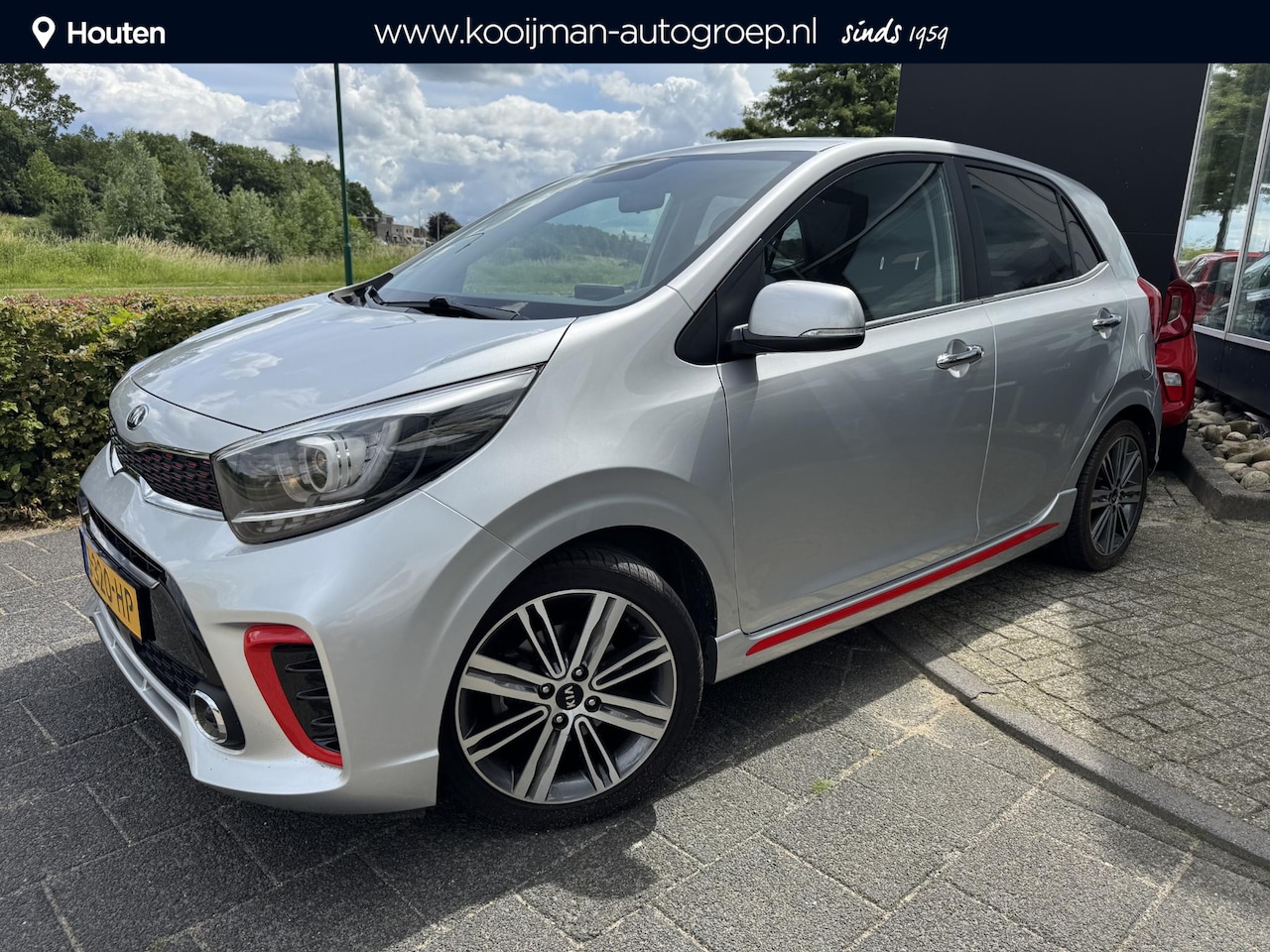 Kia Picanto - 1.0 T-GDI GT-Line 1.0 T-GDI GT-Line 100PK, Stoel/Stuurverwarming, Dealeronderhouden, Navigatie, Apple Carpla - AutoWereld.nl