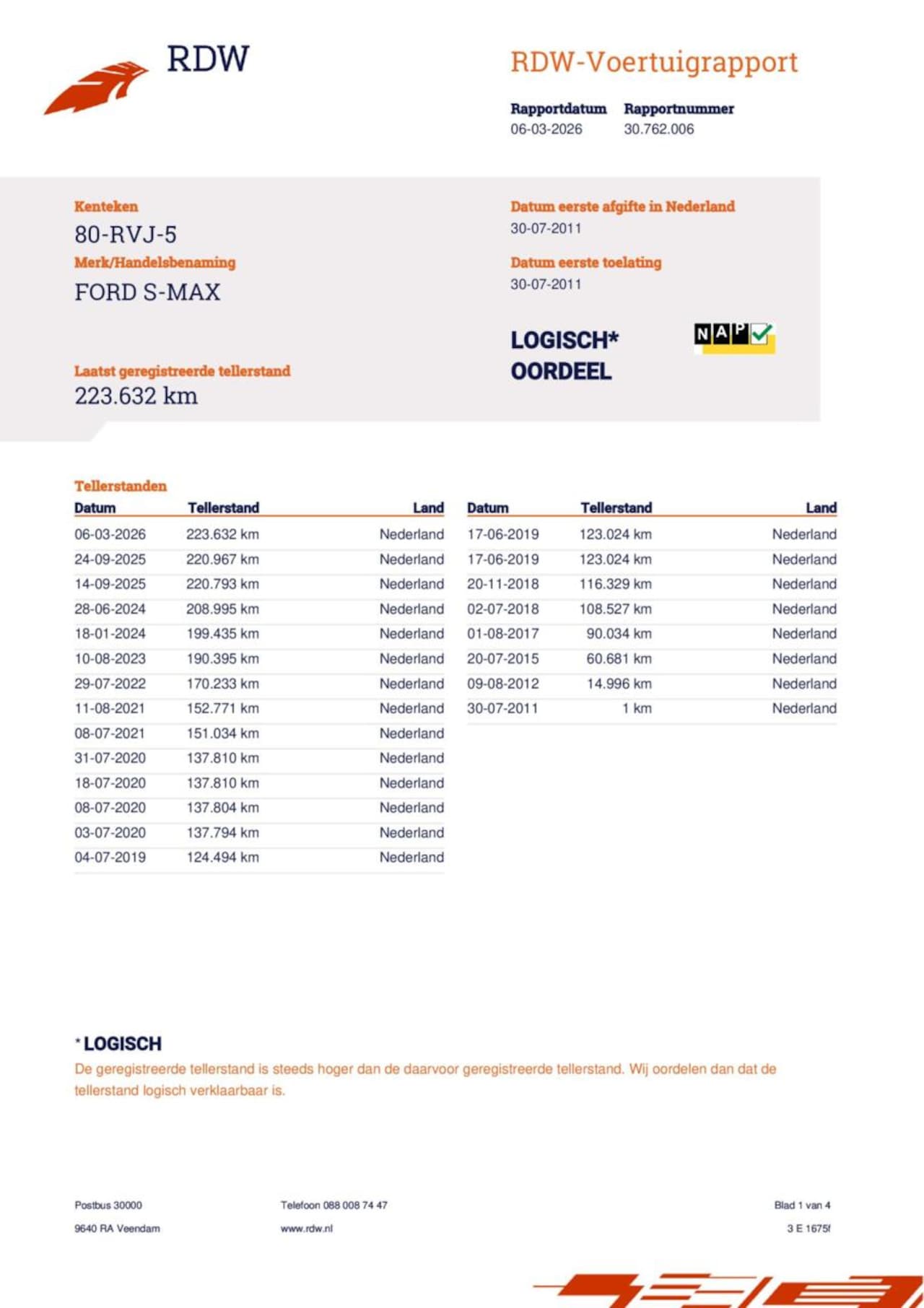 Ford S-Max - 1.6 EcoBoost Titanium 1.6 Ecoboost Titanium