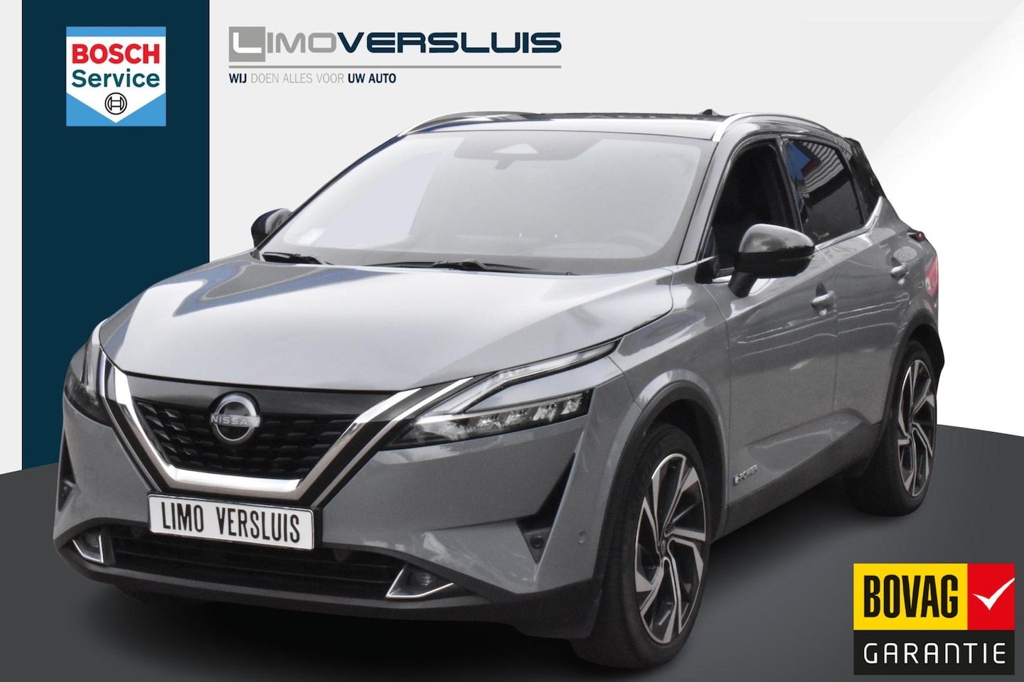 Nissan Qashqai - 1.5 e-Power Tekna Plus Panorama | Memory | Trekhaak | Leder | Massagestoel | 12 mnd BOVAG - AutoWereld.nl