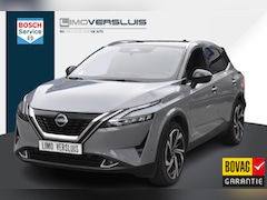 Nissan Qashqai - 1.5 e-Power Tekna Plus Panorama | Memory | Trekhaak | Leder | Massagestoel | 12 mnd BOVAG