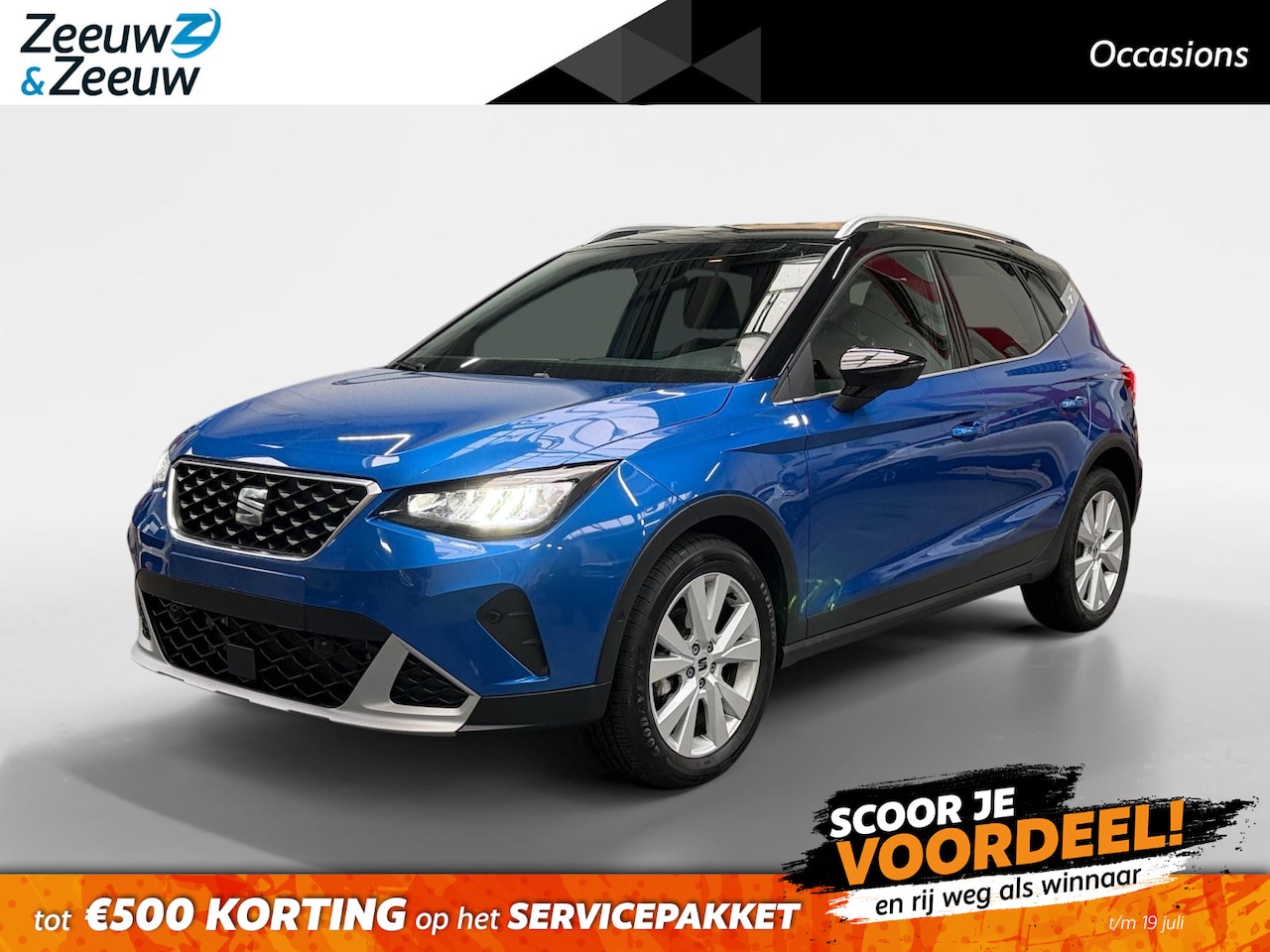 SEAT Arona - 1.0 EcoTSI Style Business Connect AUTOMAAT | FABRIEKSGARANTIE | CLIMATE CONTROL | STOELVER - AutoWereld.nl
