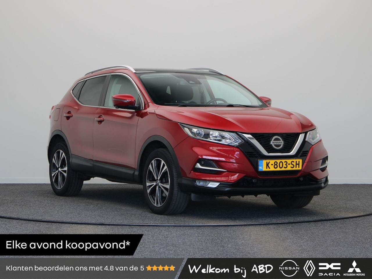Nissan Qashqai - 1.3 DIG-T Design Edition | Panoramadak | Rondomzicht Camera | Trekhaak | Volledig Abd Onde - AutoWereld.nl