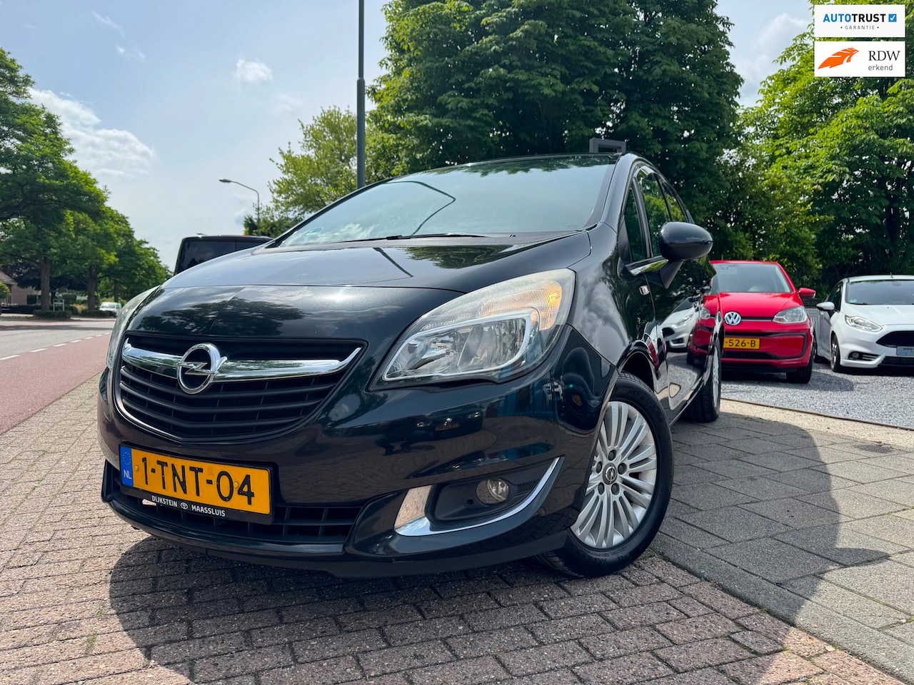 Opel Meriva - 1.4 Turbo A-C Elek Pakket Navi Cruise Lmv Pdc - AutoWereld.nl