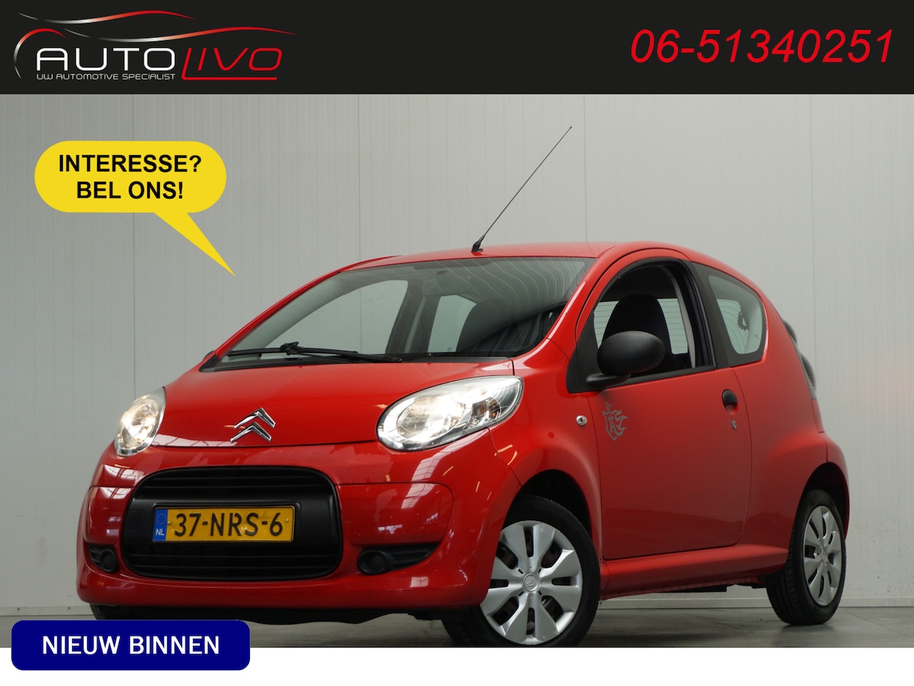 Citroën C1 - 1.0-12V Séduction NL AUTO! NAP! - AutoWereld.nl