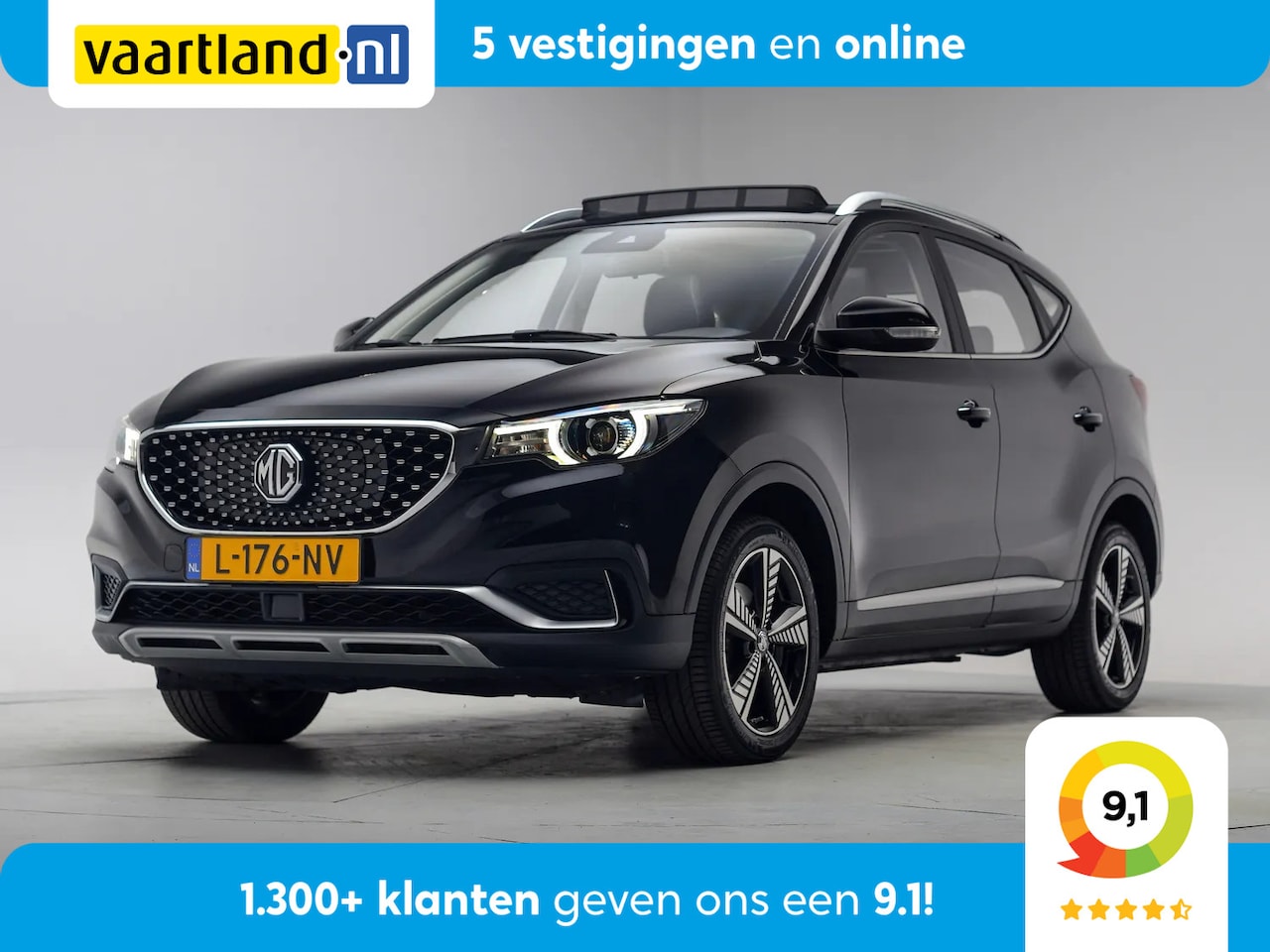 MG ZS - 45kWh Luxury [Panorama Leder Navi Apple / Android Camera] - AutoWereld.nl
