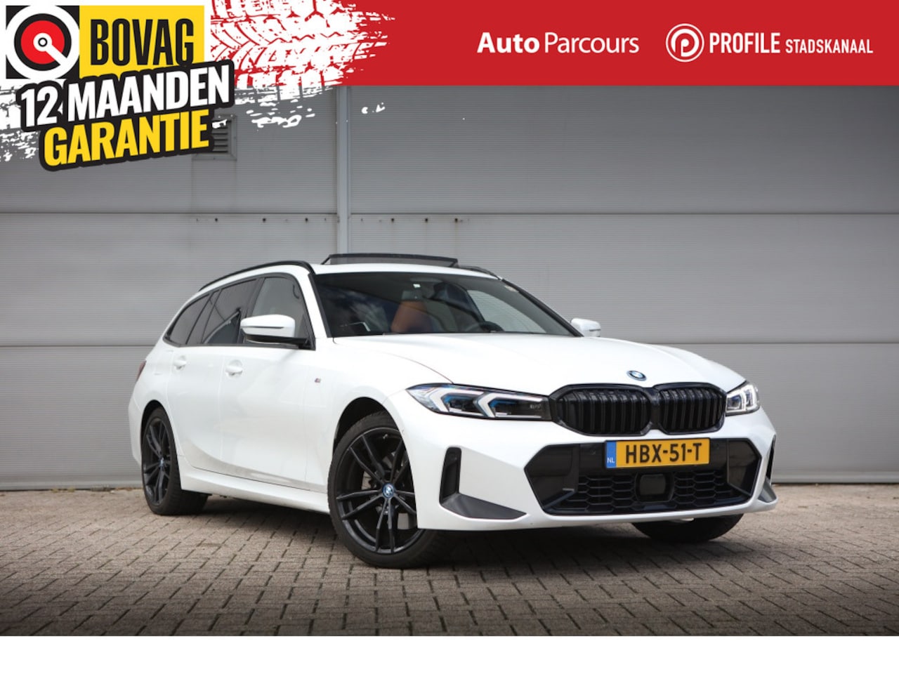 BMW 3-serie Touring - 330e xDrive | M Sport | M3 stoelen | Pano | HUD | Trekhaak | H&K - AutoWereld.nl