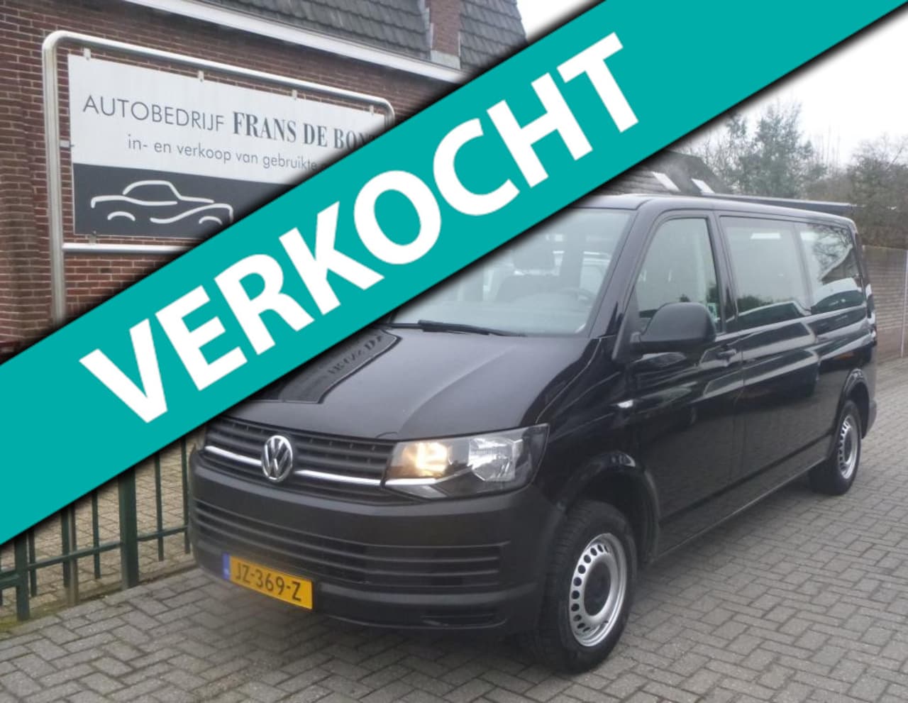 Volkswagen Transporter Kombi - 2.0 TDI L2H1 AIRCO 9 PERSOONS NETTE BUS € 12.000 EX BTW - AutoWereld.nl