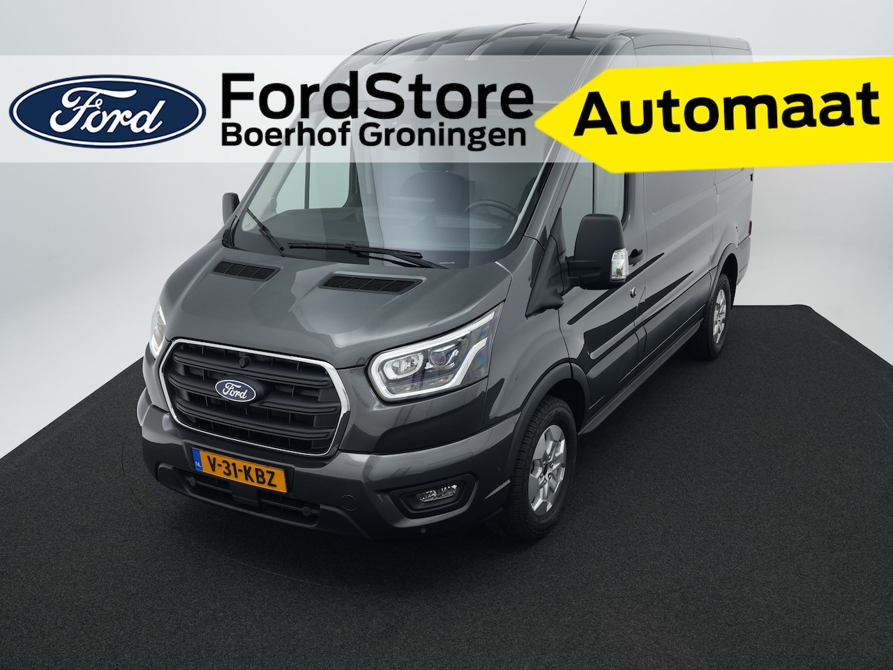 Ford Transit - 350 2.0 TDCI L2H2 Limited | 360° Camera | Winter Pack | Trekhaak | Adapt. Cruise | Elek. V - AutoWereld.nl