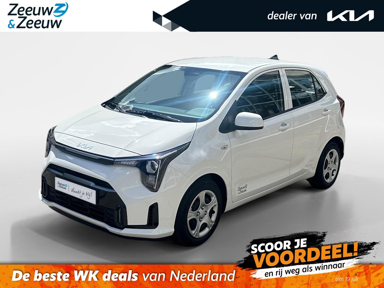 Kia Picanto - 1.0 GDi DynamicLine Achteruitrij camera | Navigatie | Apple Carplay / Android auto | - AutoWereld.nl