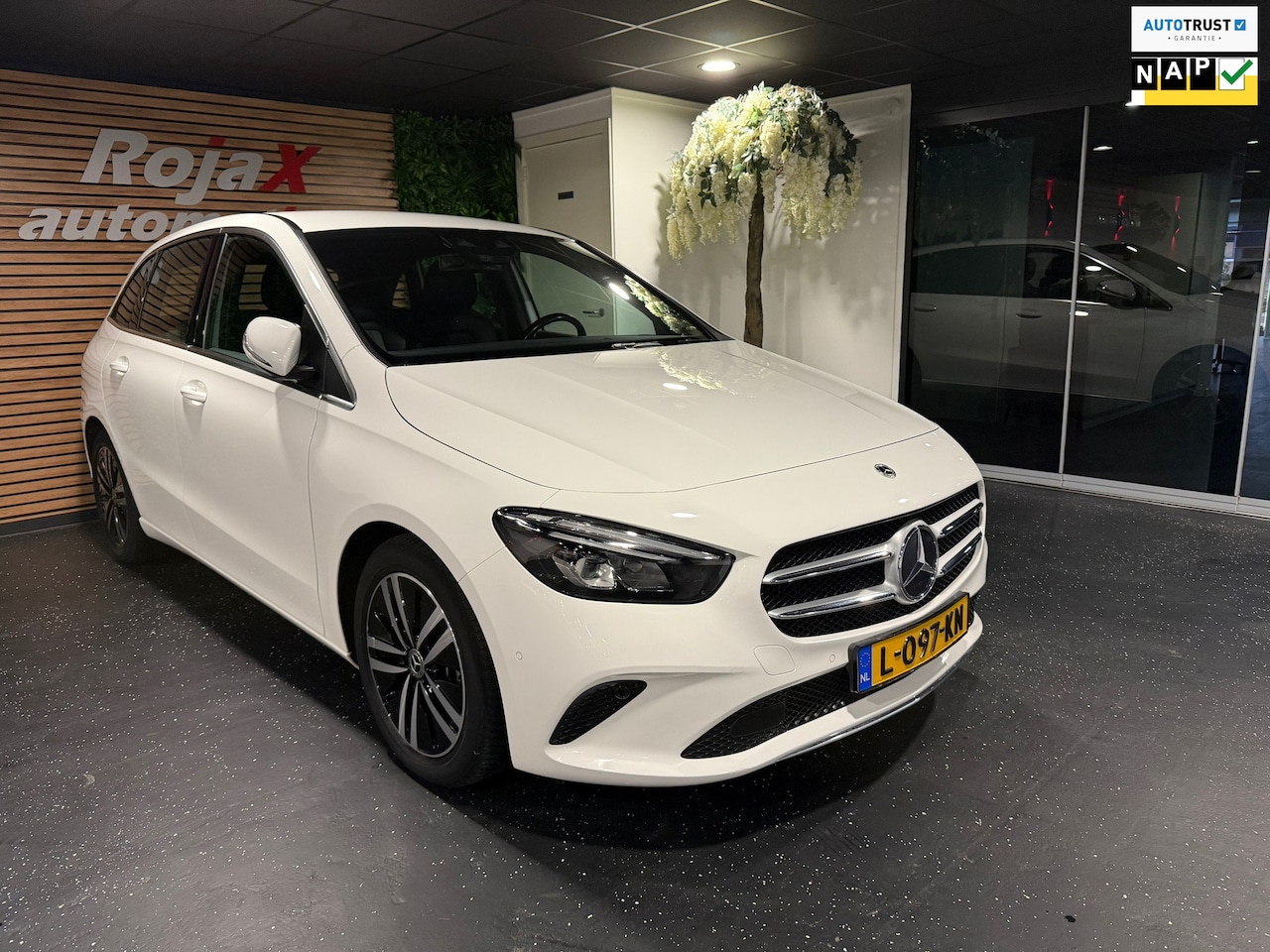 Mercedes-Benz B-klasse - 200 Business Solution Luxury LEDER - TREKHAAK - SFEER - ADAPTIVE. - AutoWereld.nl