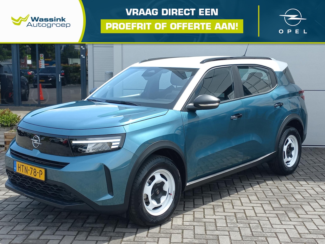 Opel Frontera - 1.2T 145pk Hybride Automaat | Climate control | Navigatie | Winterpakket | Apple / Android - AutoWereld.nl