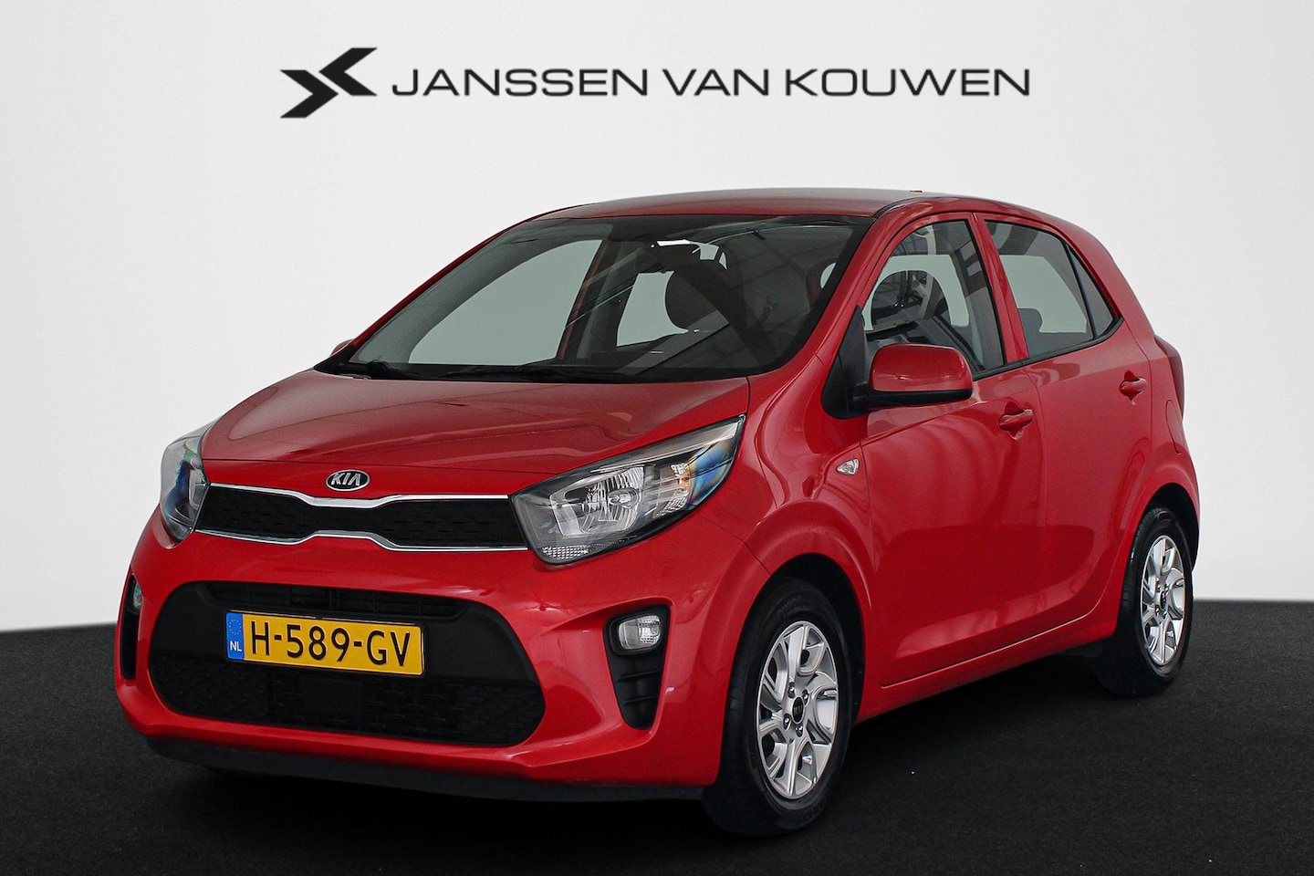 Kia Picanto - 1.0 MPi DynamicLine Apple CarPlay Achteruitrijcamera Airco Cruise Control - AutoWereld.nl