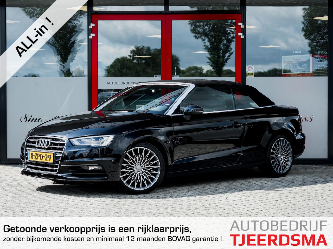 Audi A3 Cabriolet - 1.8 TFSI Ambition Pro Line Plus | Sportstoelen | Origineel NL | Climate Control | Lichtme - AutoWereld.nl
