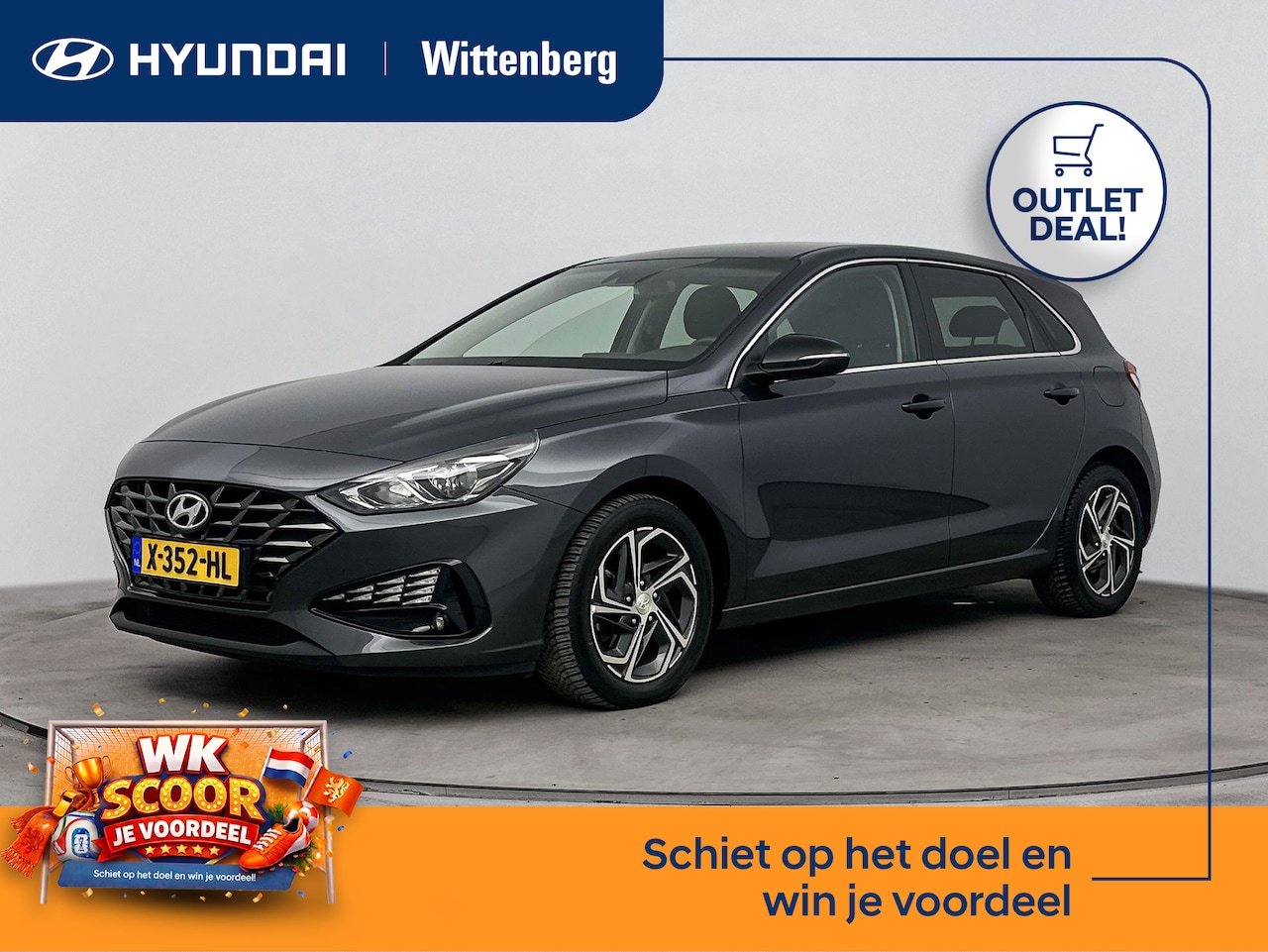 Hyundai i30 - 1.0 T-GDi MHEV Comfort Aut. | NETTO DEAL!! | Stoel + stuurverwarming | Apple Carplay | And - AutoWereld.nl