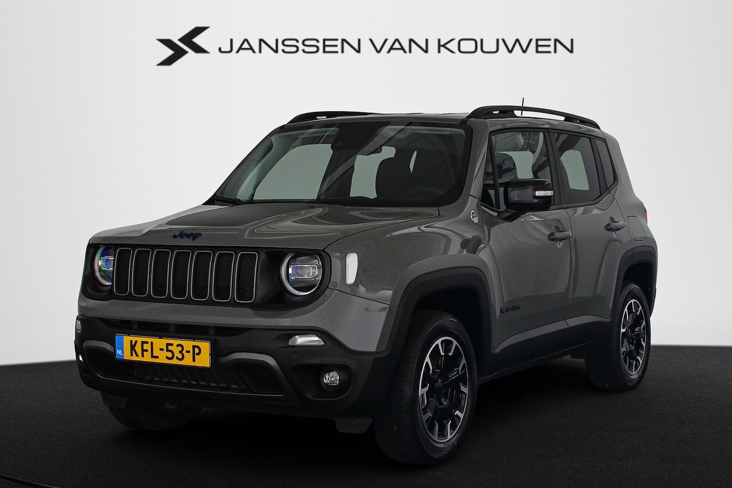 Jeep Renegade - 4xe 240 Plug-in Hybrid Electric Trailhawk Stuur-Stoelverwarming LED Koplampen Camera - AutoWereld.nl
