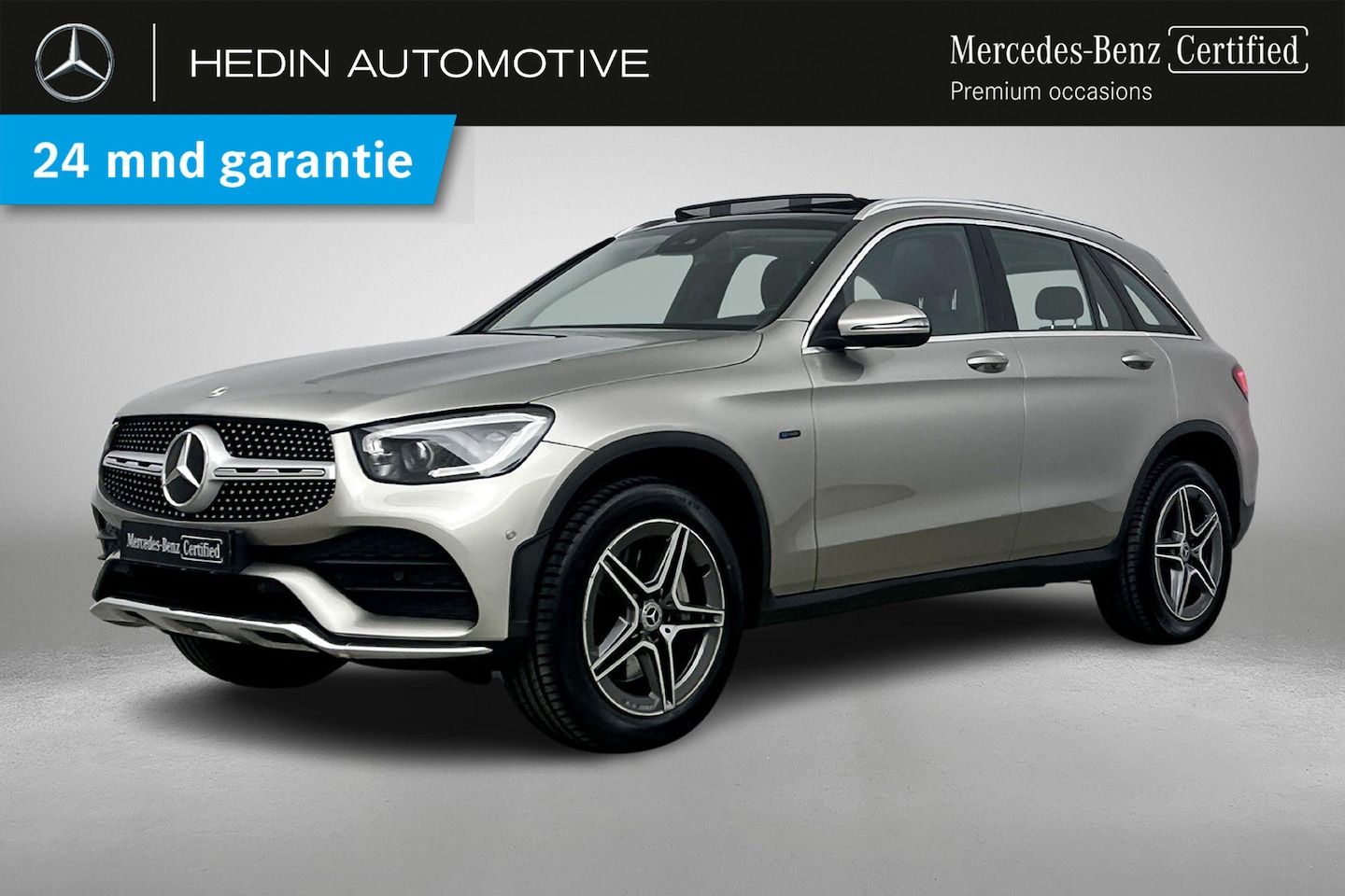 Mercedes-Benz GLC-klasse - GLC 300e Automaat 4MATIC AMG Line Exterieur | Exclusive Interieur | Panoramadak | Multibea - AutoWereld.nl