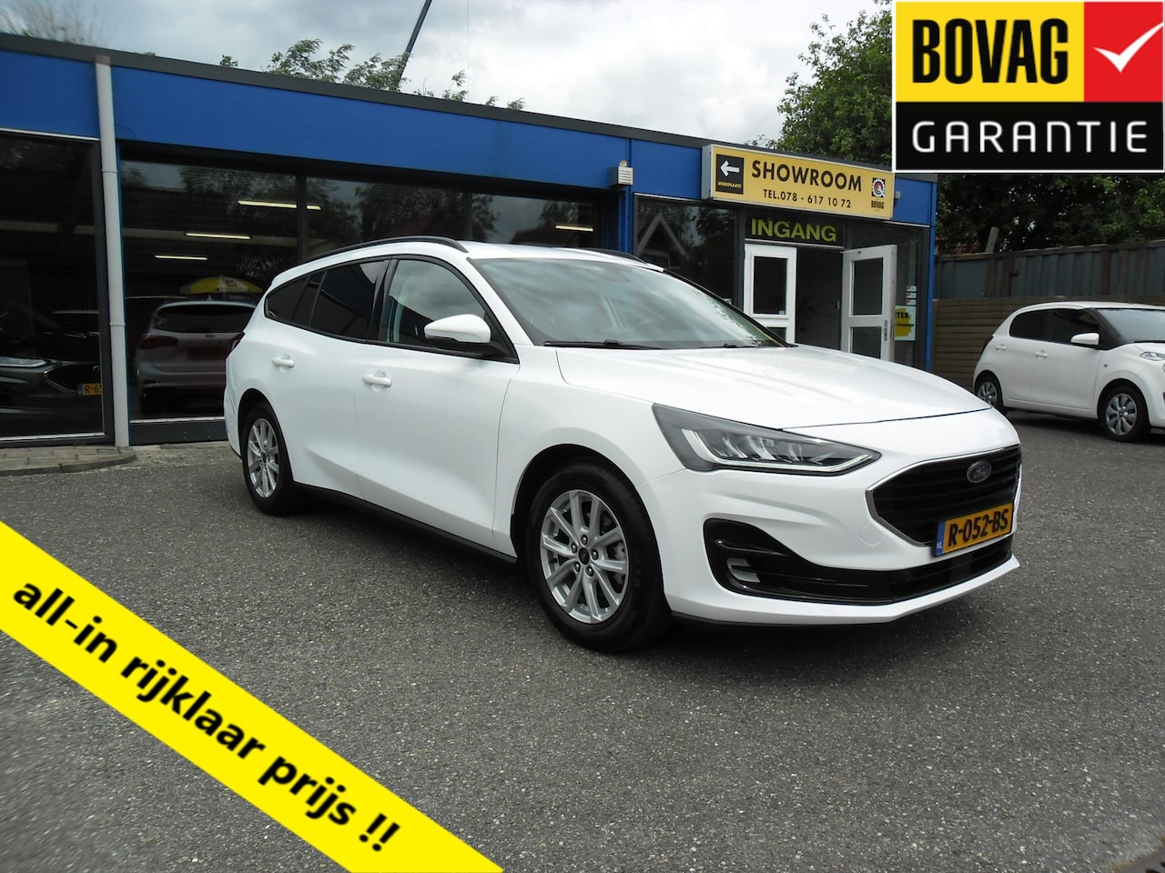 Ford Focus Wagon - ECOBOOST CONNECTED PLUS NIEUW MODEL NAV AIRCO LMV PDC PRIVACYGLAS XENON RIJKLAARPRIJS - AutoWereld.nl
