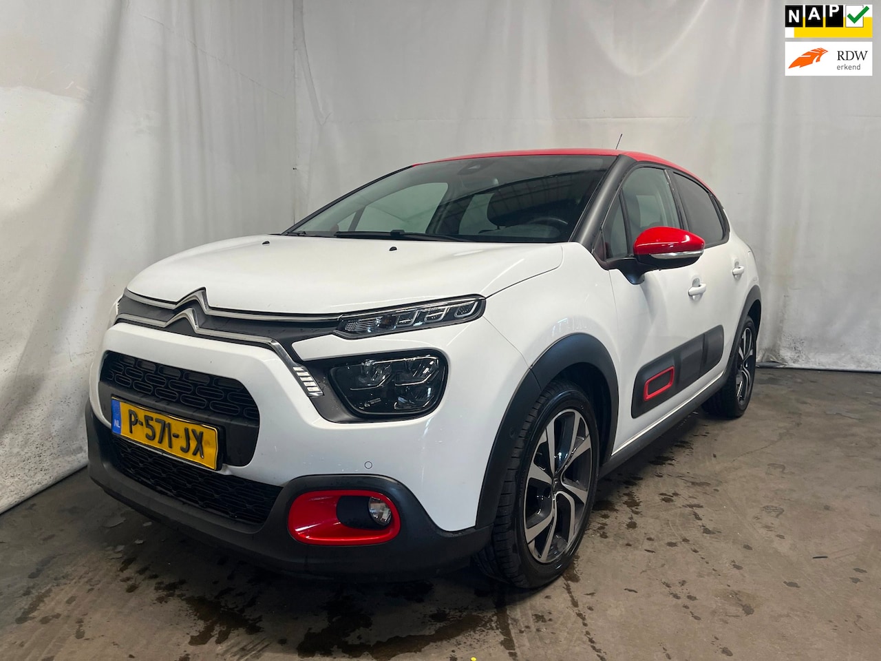 Citroën C3 - 1.2 PureTech Shine - BPM - Achter schade - AutoWereld.nl