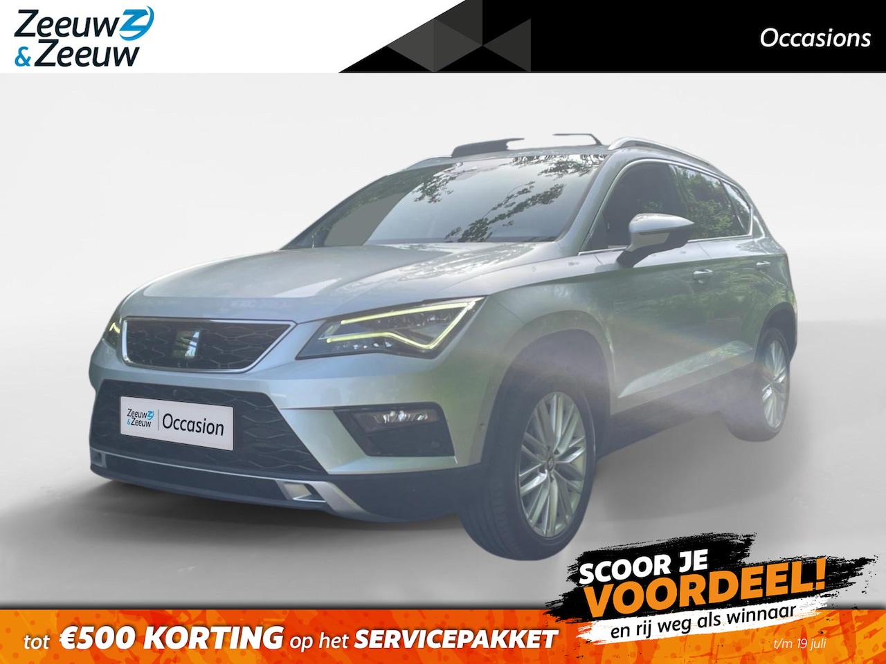 SEAT Ateca - 1.5 TSI Excellense Business Intense | AUTOMAAT | KANTEL/SCHUIFDAK | NAVI | CLIMATE | ACHTE - AutoWereld.nl