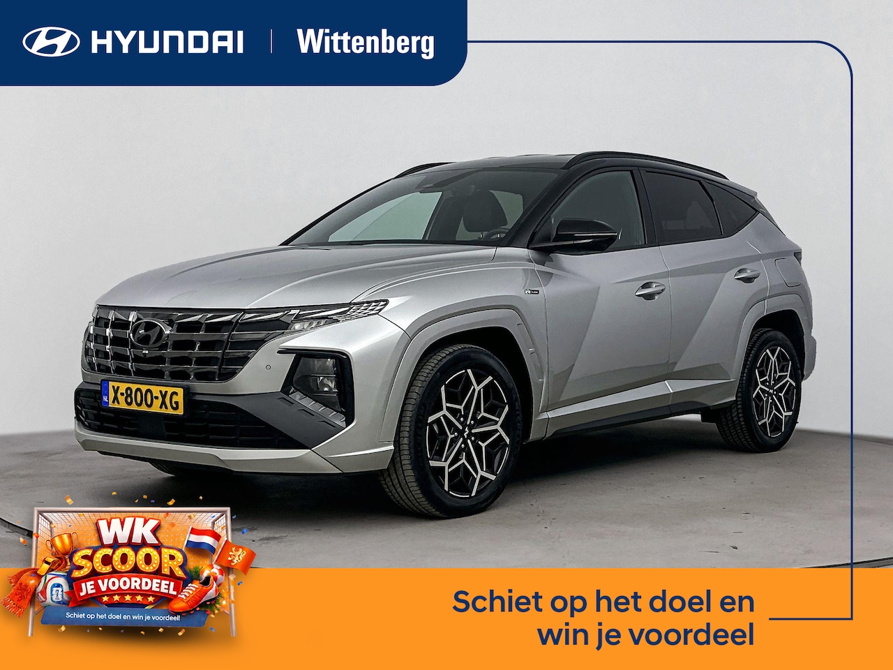 Hyundai Tucson - 1.6 T-GDI HEV N Line | Stoel + stuurverwarming | Trekhaak | Trekgewicht 1650kg | 19" lm-wi - AutoWereld.nl