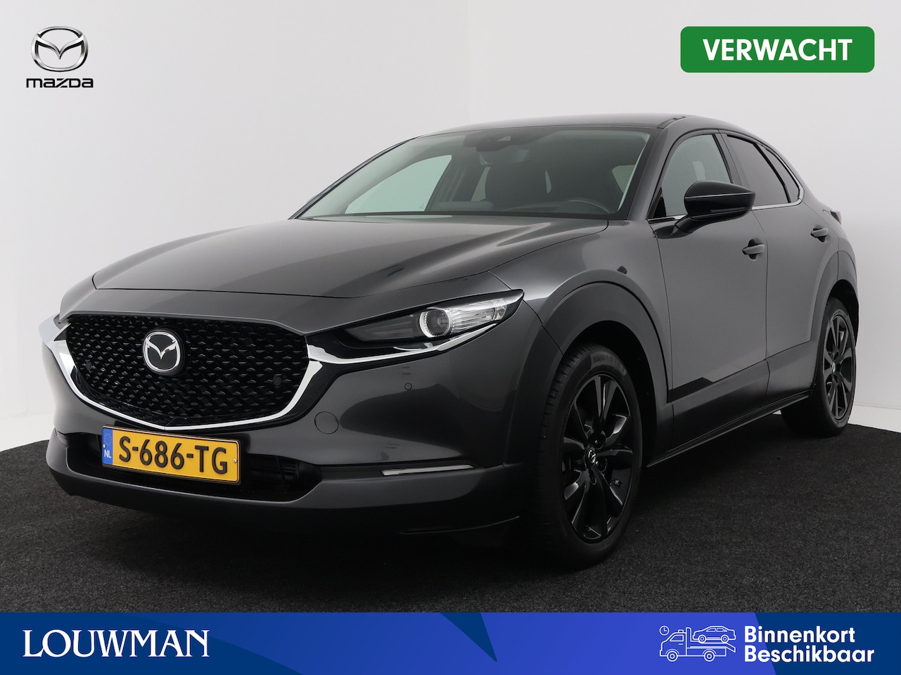 Mazda CX-30 - 2.0 e-SkyActiv-G M Hybrid Homura | Trekhaak | Stoelverwarming | Navigatie | Camera | Parke - AutoWereld.nl