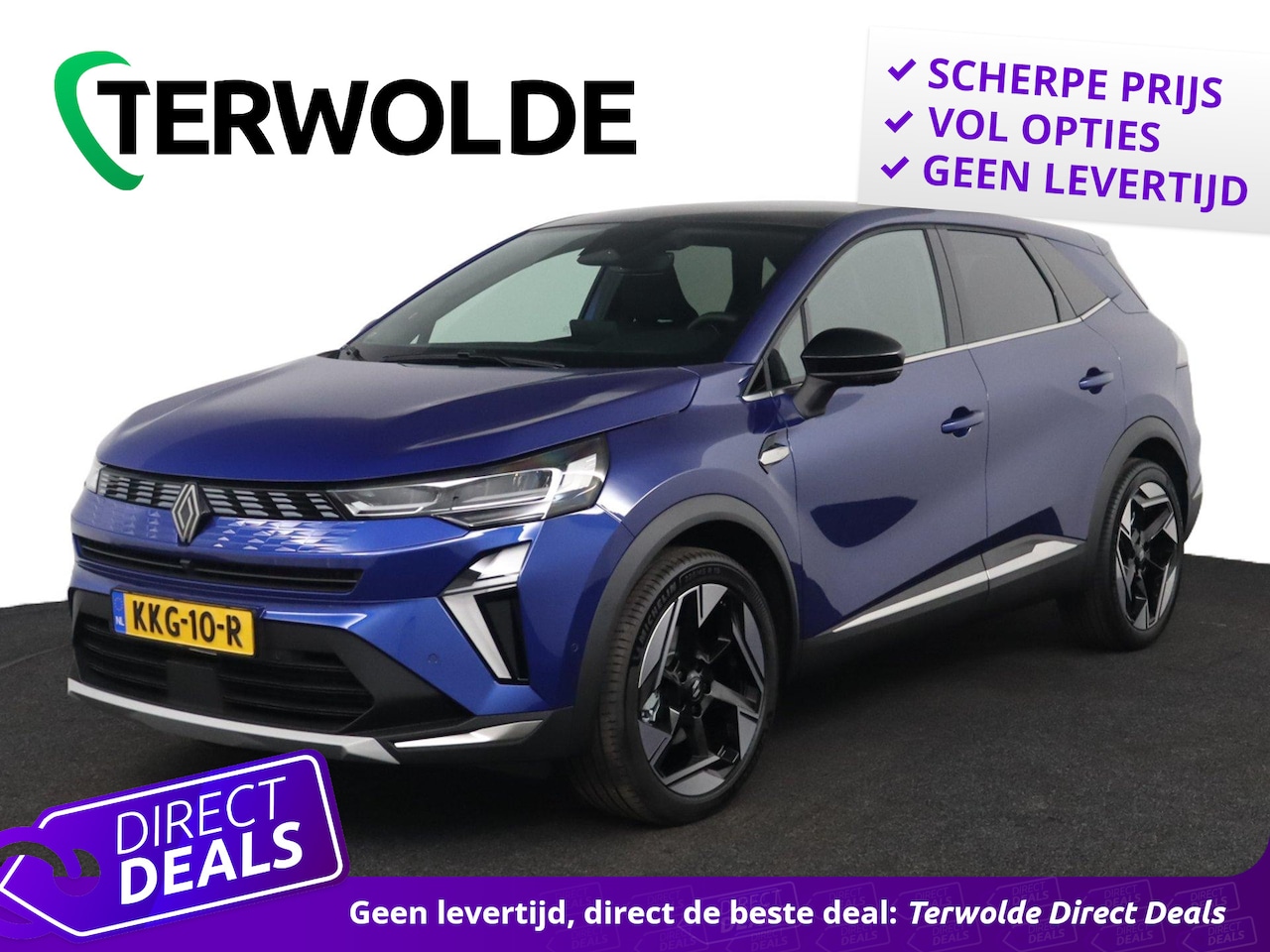 Renault Symbioz - iconic full hybrid E-Tech 160 | Pack light & sound | Achteruitrijcamera | Active driver as - AutoWereld.nl