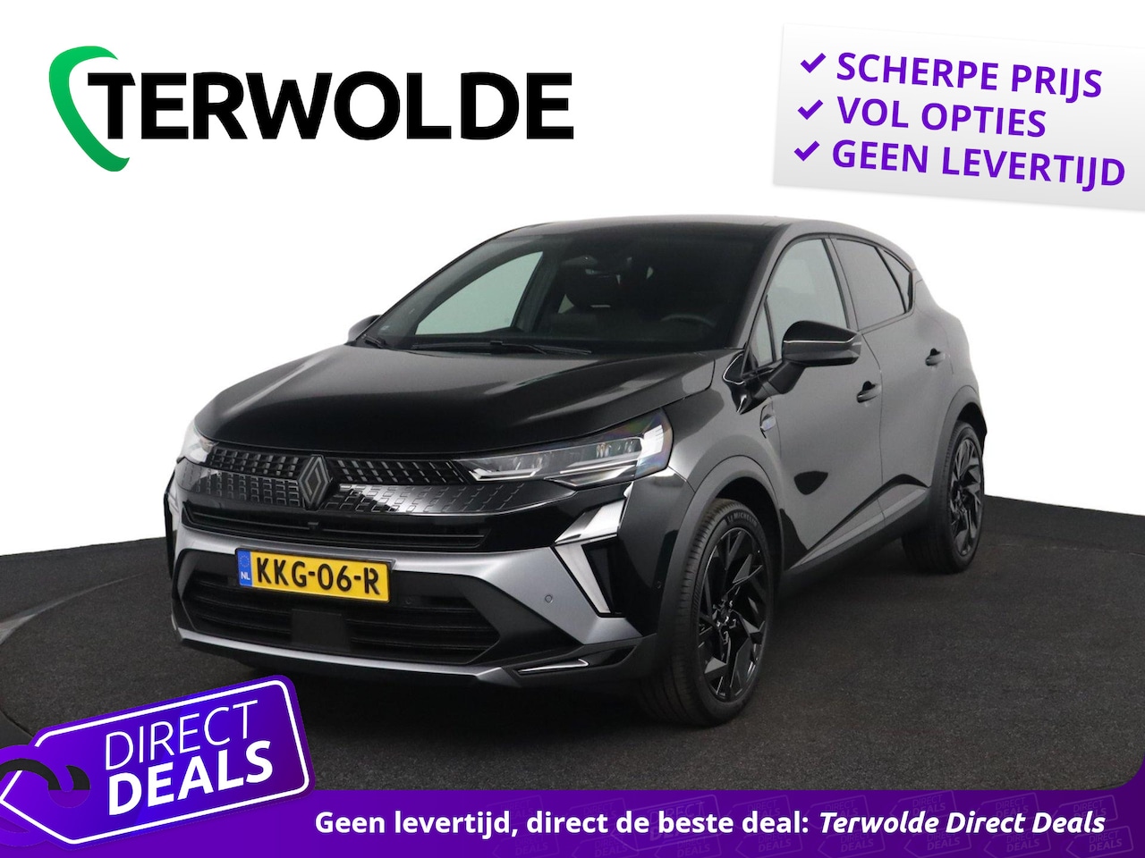 Renault Captur - esprit Alpine full hybrid E-Tech 160 | pack light & sound | pack privilège | - AutoWereld.nl