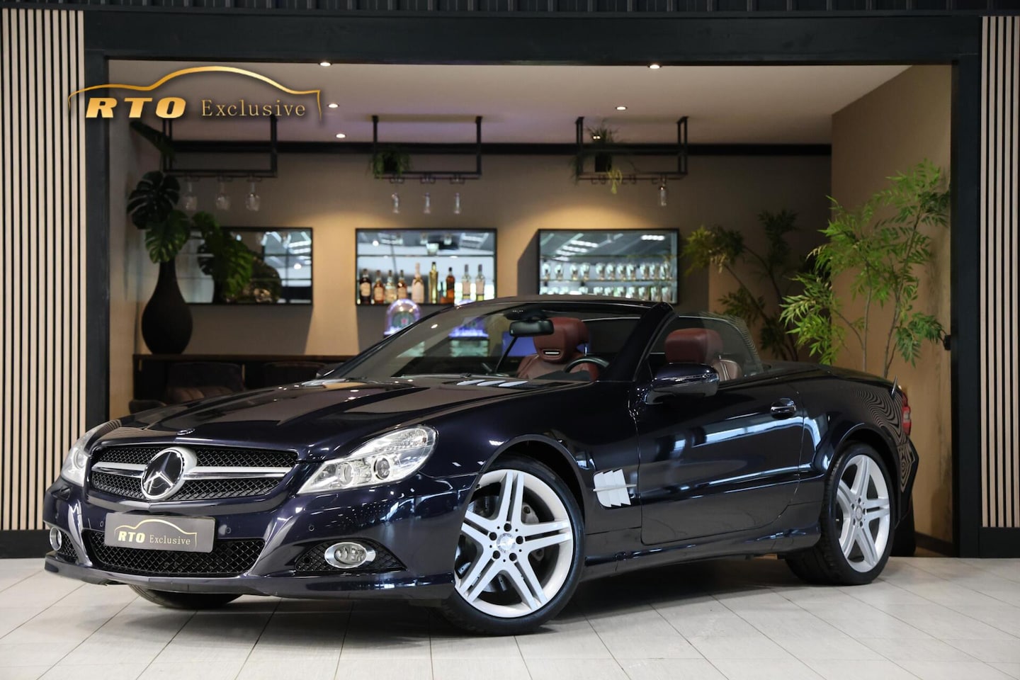 Mercedes-Benz SL-klasse Cabrio - 500|ABC|Airscarf|Verkoeling|H&K|Windscherm - AutoWereld.nl