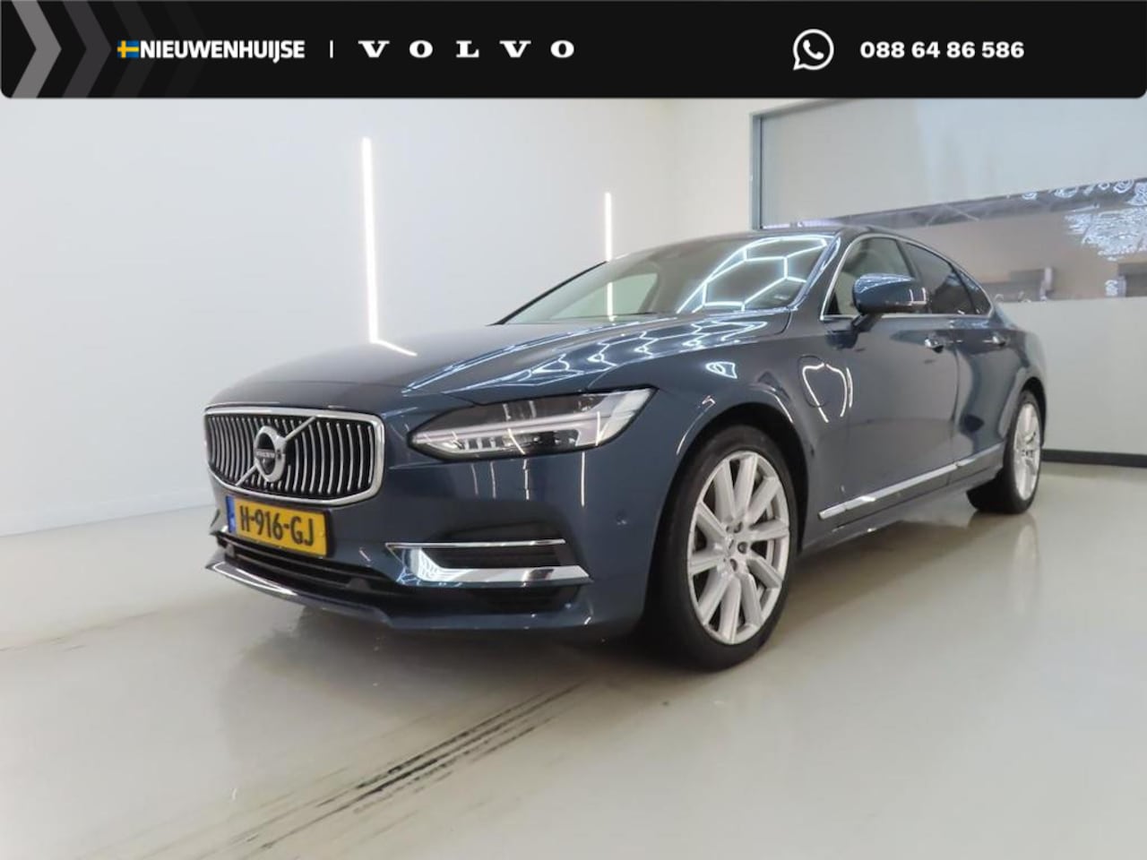 Volvo S90 - 2.0 T8 AWD Inscription | Adaptieve Cruise Control | Luchtvering | Schuif-/Kanteldak | Harm - AutoWereld.nl