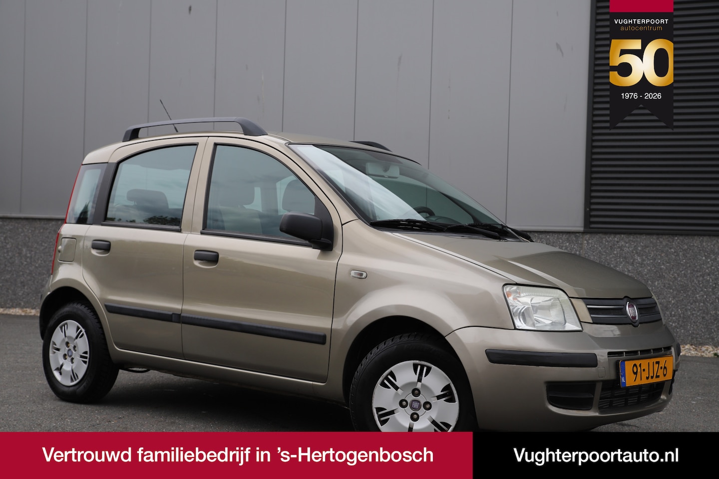 Fiat Panda - 1.2 Automaat/ airco/ Apple Carplay/ trekhaak - AutoWereld.nl