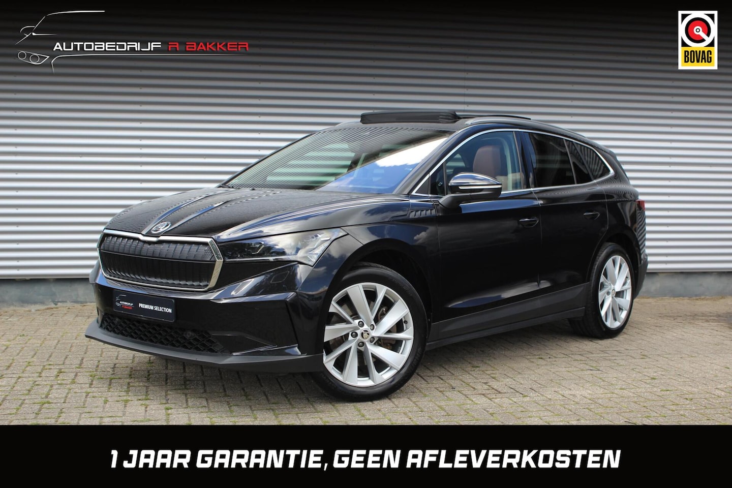 Skoda Enyaq iV - 80 ecoSuite // 96% SoH | Leder | Panoramadak | Trekhaak | HUD | Warmtepomp | Memory | Matr - AutoWereld.nl