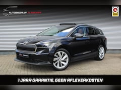 Skoda Enyaq iV - 80 ecoSuite // 96% SoH | Leder | Panoramadak | Trekhaak | HUD | Warmtepomp | Memory | Matr