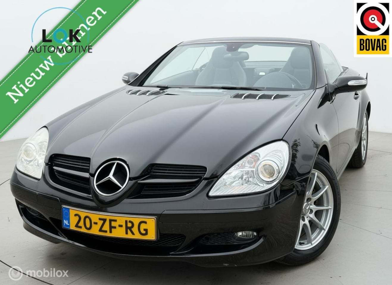 Mercedes-Benz SLK-klasse - 200 K. CABRIO LEDER|AUTOMAAT| - AutoWereld.nl