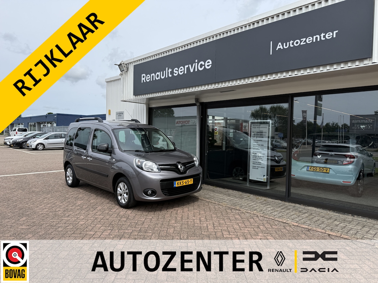 Renault Kangoo Family - Tce 115 EDC automaat | airco | parkeersensor | lichtmetalen velgen | tijdelijk gratis Top - AutoWereld.nl