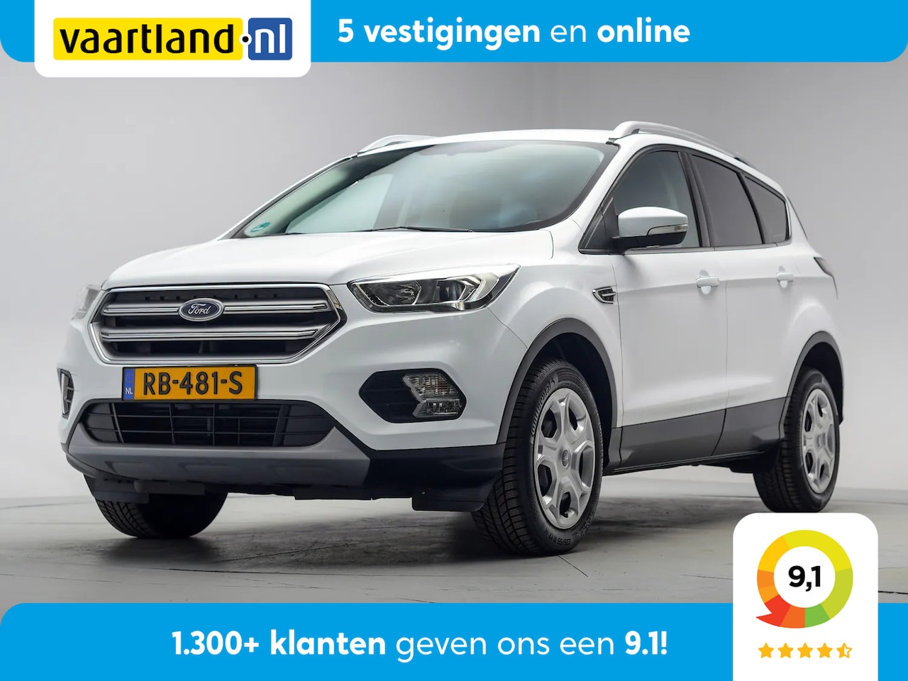Ford Kuga - 1.5 EcoBoost Trend Ultimate [ Navi Camera Clima ] - AutoWereld.nl