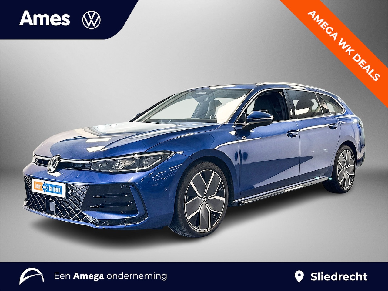 Volkswagen Passat Variant - 1.5 eTSI 150pk DSG R-Line Edition | Panoramadak | Area View | Elektrische achterklep - AutoWereld.nl