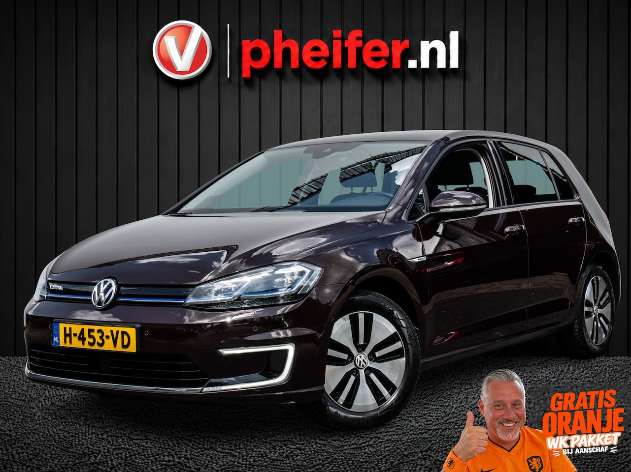 Volkswagen e-Golf - e-Golf 136pk SOH 81% Virtual cockpit/ Warmtepomp/ Navigatie/ Carplay/ Camera/ Full led/ DY - AutoWereld.nl