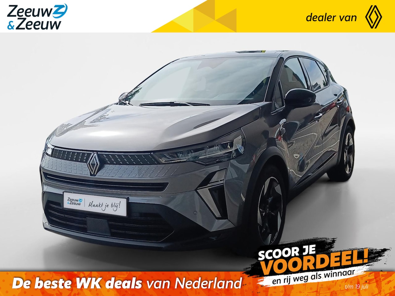Renault Captur - 1.8 E-Tech full hybrid 160 esprit Alpine | Beschikbaar per 26 september 2026 | Rijdende de - AutoWereld.nl