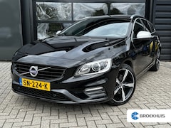 Volvo V60 - 2.0 190 PK T4 R-Design | TREKHAAK| SCHUIF-/KANTELDAK| LEDER| STOELVERWARMING| CAMERA + SEN