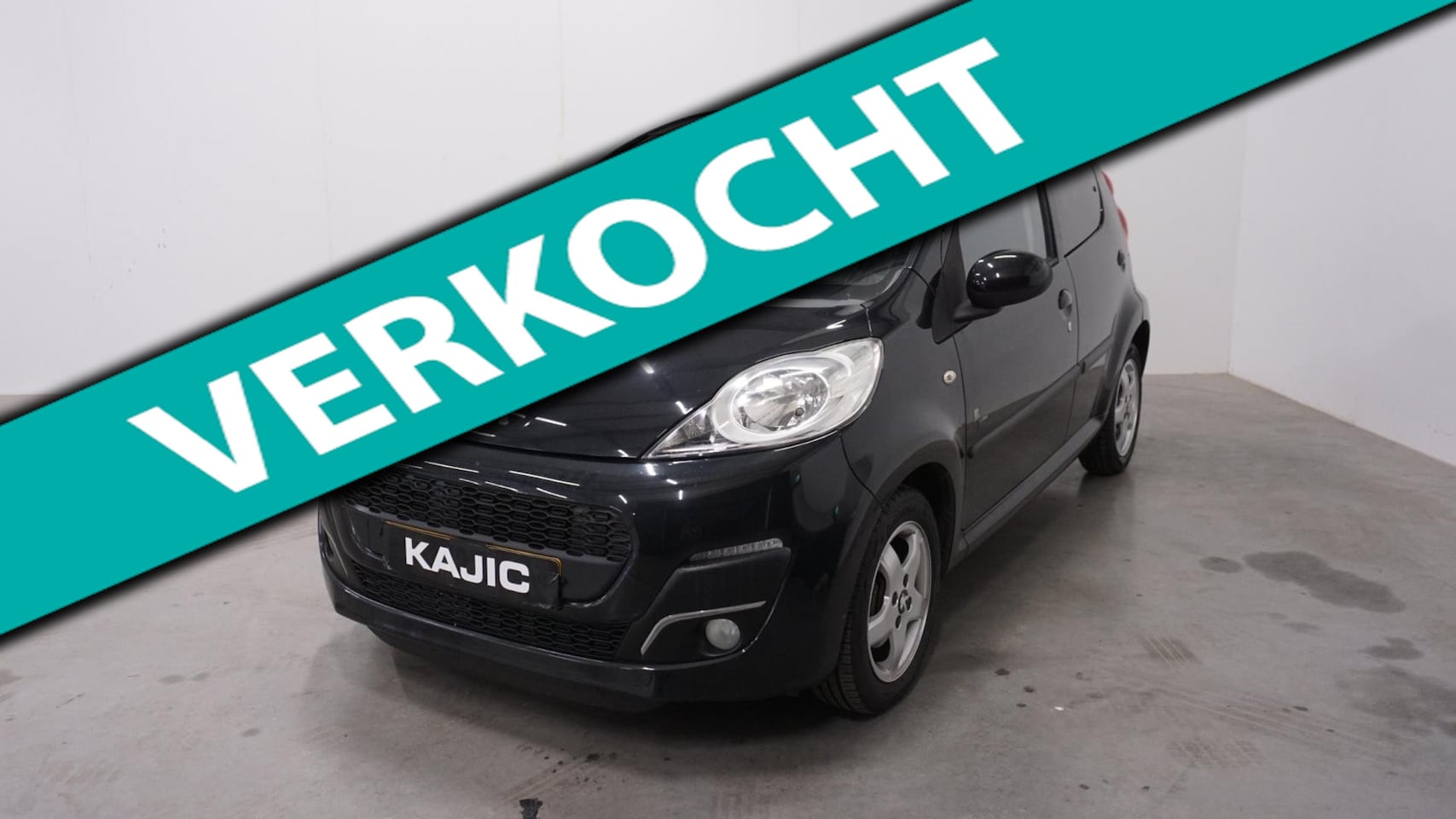 Peugeot 107 - 1.0 Black & Silver - AutoWereld.nl