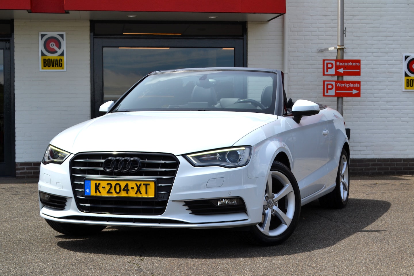 Audi A3 Cabriolet - 1.4 TFSI CClima, Navi, Pdc V+A, Stoel en nekverwarming ! LM, zeer nette staat - AutoWereld.nl