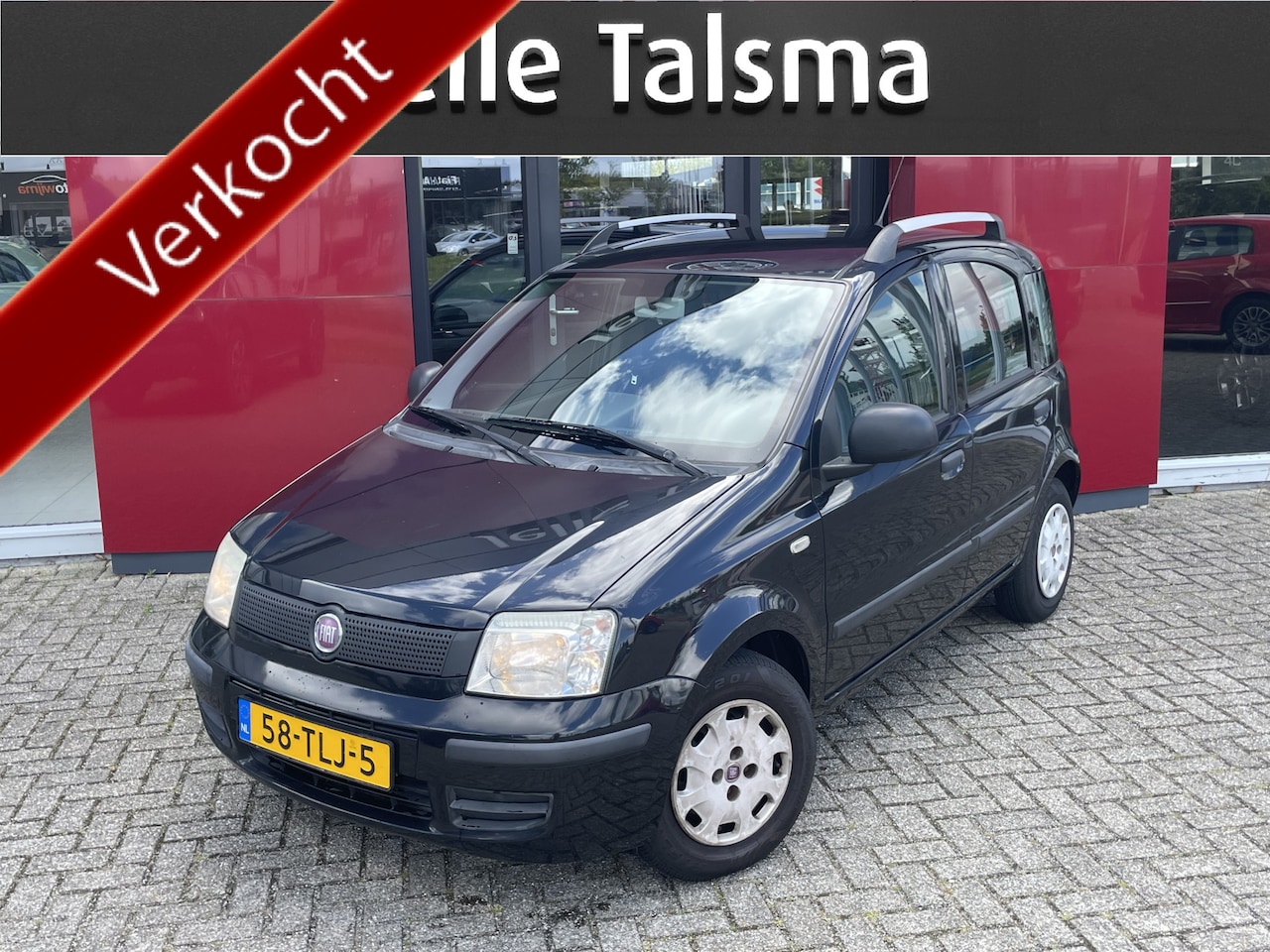 Fiat Panda - 1.2 Active | Airco | Dakrails - AutoWereld.nl