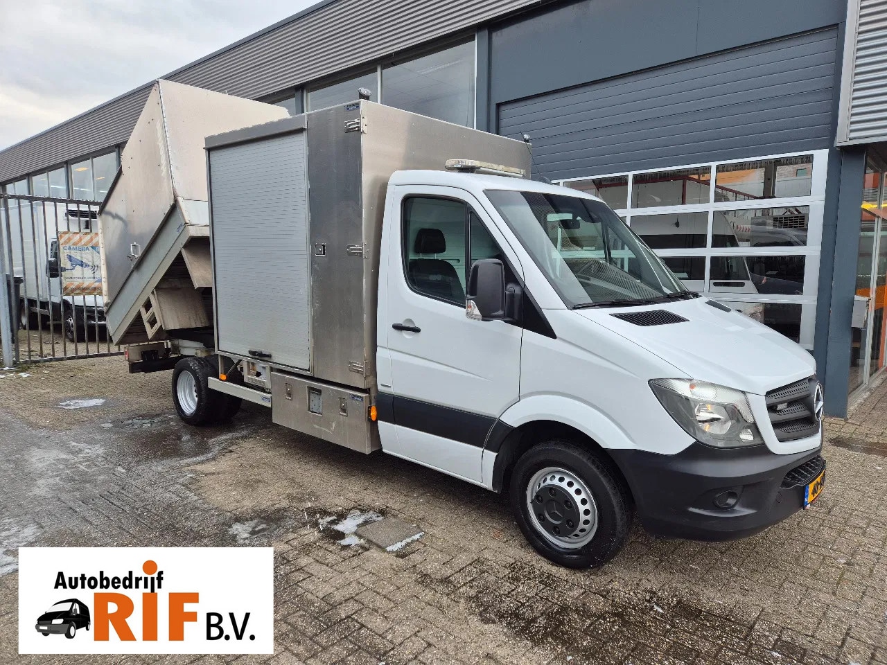 Mercedes-Benz Sprinter - 516 CDI/ Vuil/ Kipper/ Airco/ WB 433 - AutoWereld.nl