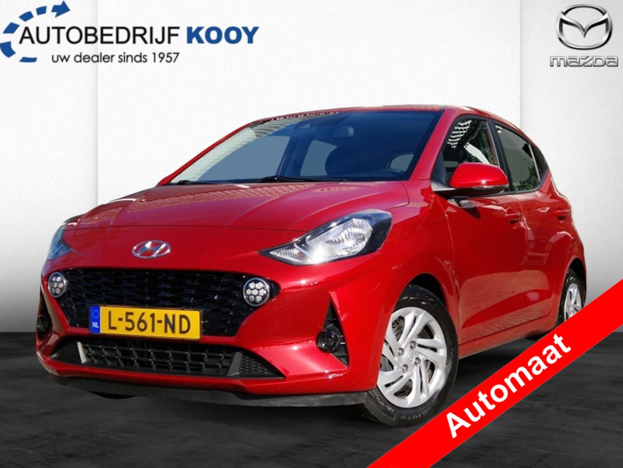 Hyundai i10 - 1.0 Comfort 5-zits Automaat / Carplay / Cruise control / Airco - AutoWereld.nl