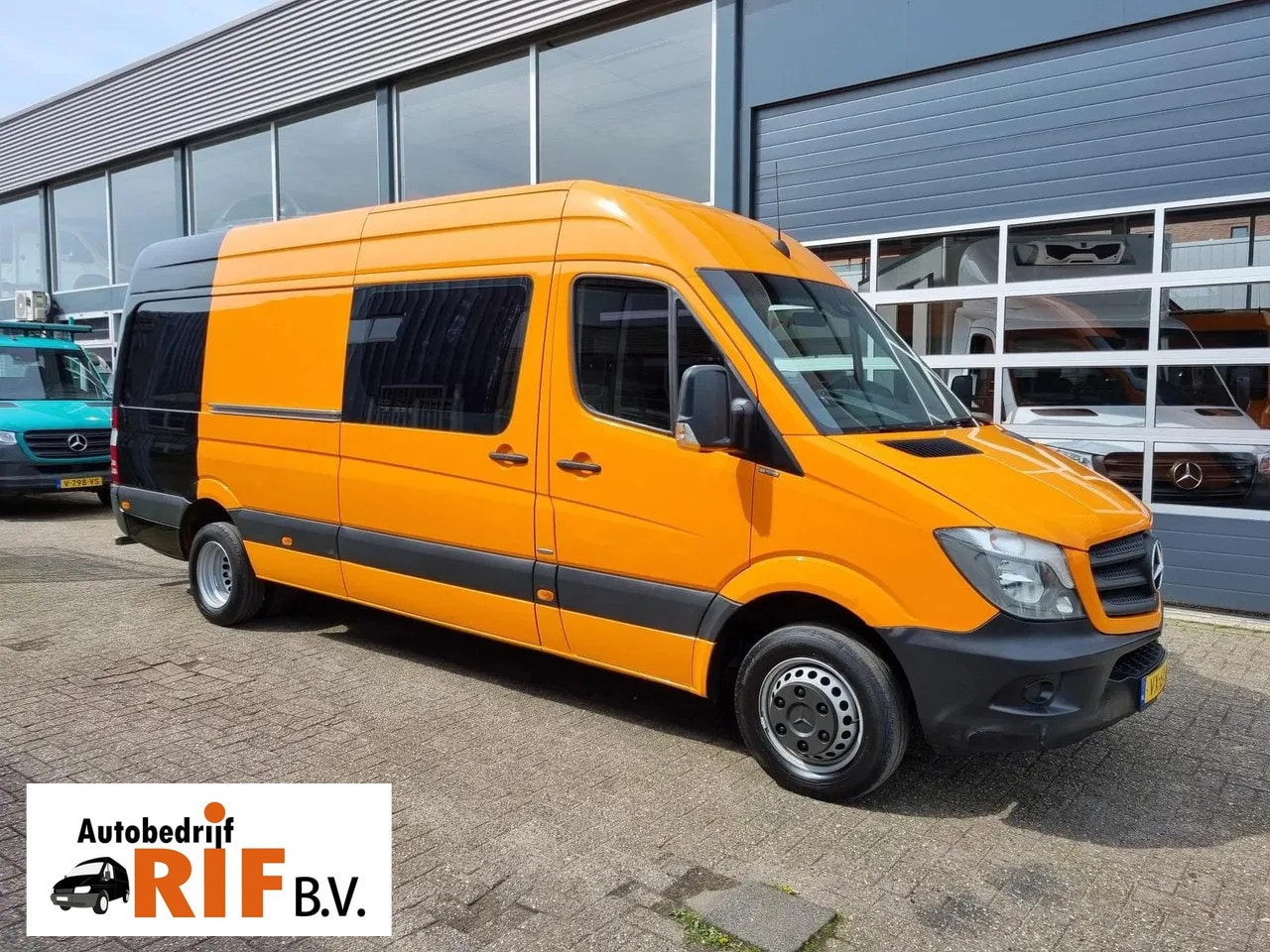 Mercedes-Benz Sprinter - 513 CDI/ Doka / Multicab / Aut/ Navi/ Airco/ EURO 6 - AutoWereld.nl