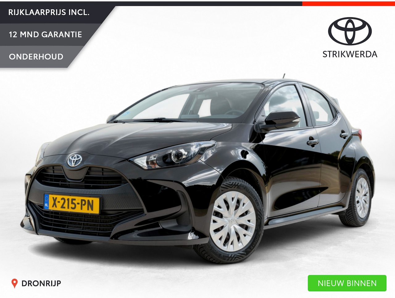Toyota Yaris - 1.5 Hybrid Active | Afn. Trekhaak | All-season | Camera | Adapt. Cruise | Carplay | Climat - AutoWereld.nl