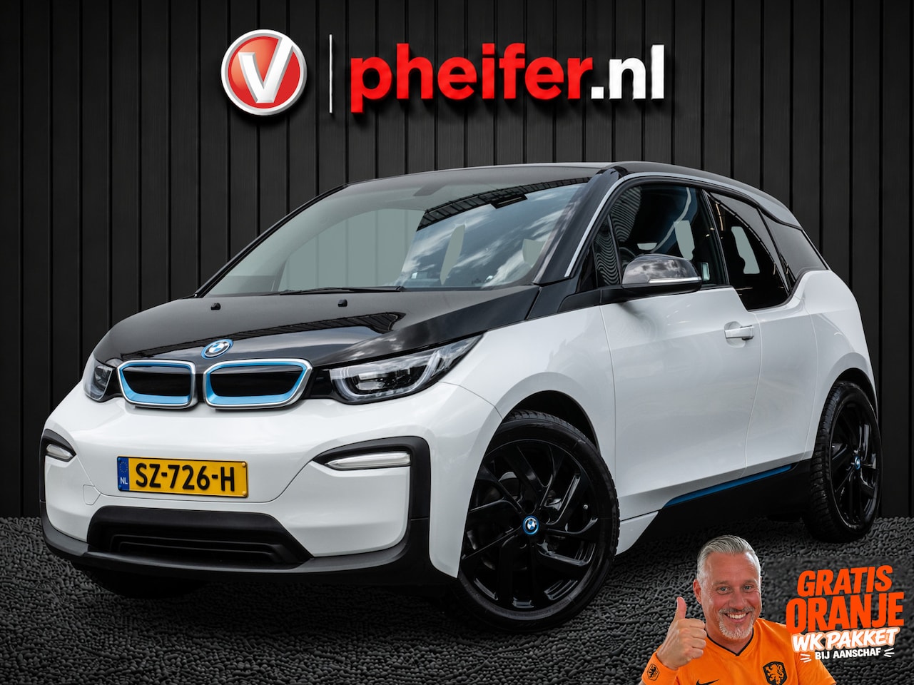 BMW i3 - iPerformance 94Ah 33 kWh Prof. Navigatie/ Stoelverwarming/ Warmtepomp/ Dab/ Cruise control - AutoWereld.nl
