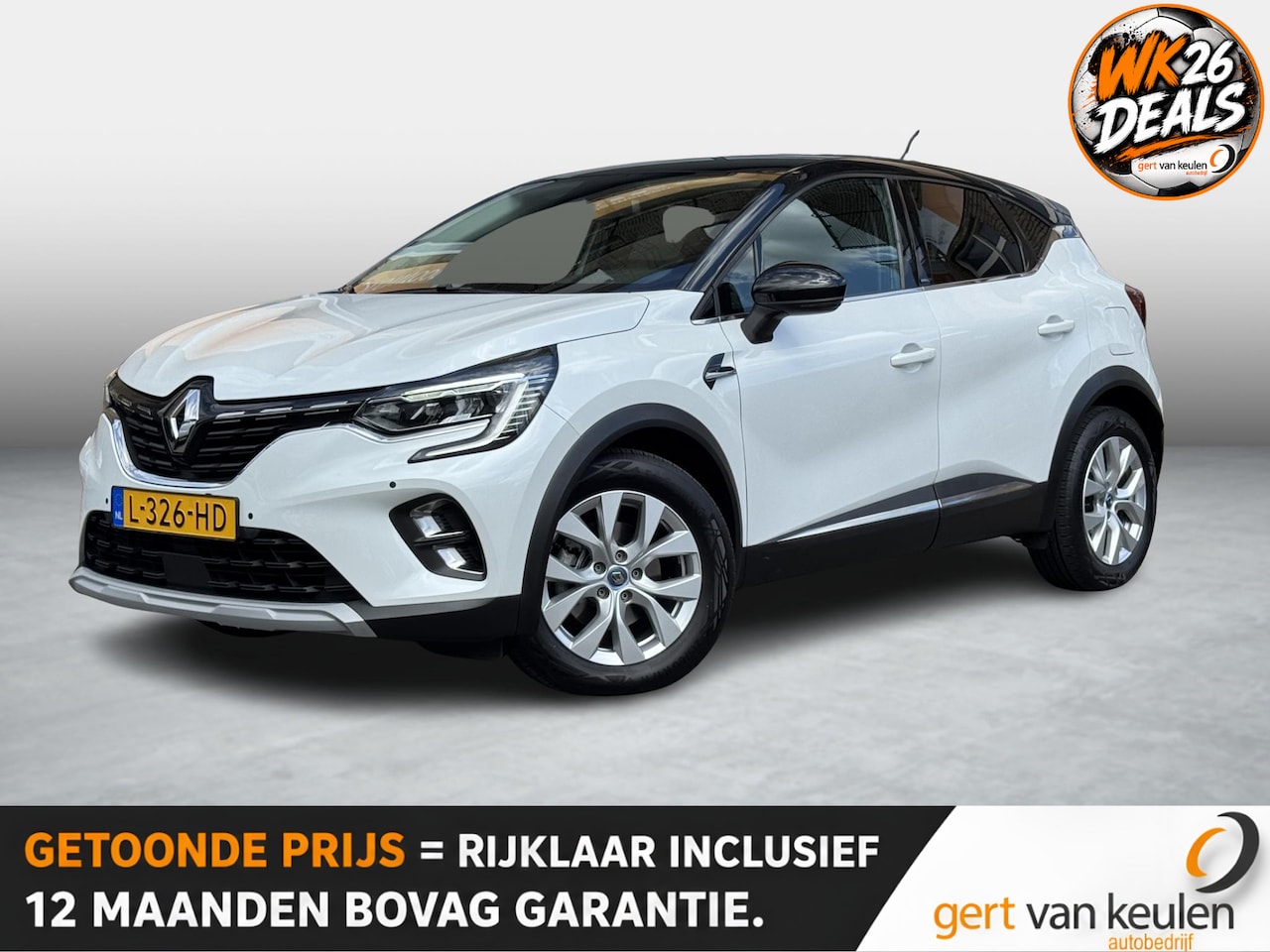 Renault Captur - 1.6 E-Tech Plug-in Hybrid 160 Intens AUTOMAAT/CARPLAY/CAMERA/CRUISE/TREKHAAK - AutoWereld.nl
